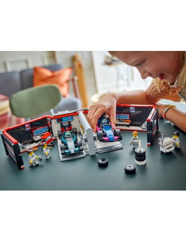 LEGO City - F1 Garage & Mercedes-AMG & Alpine Cars