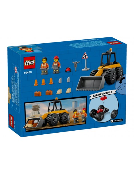 LEGO City - Yellow Construction Wheel Loader