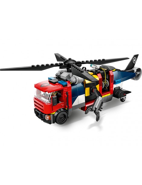 LEGO City - Helicopter, Fire Truck & Submarine Remix