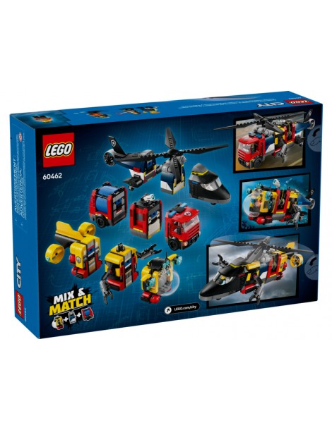 LEGO City - Helicopter, Fire Truck & Submarine Remix