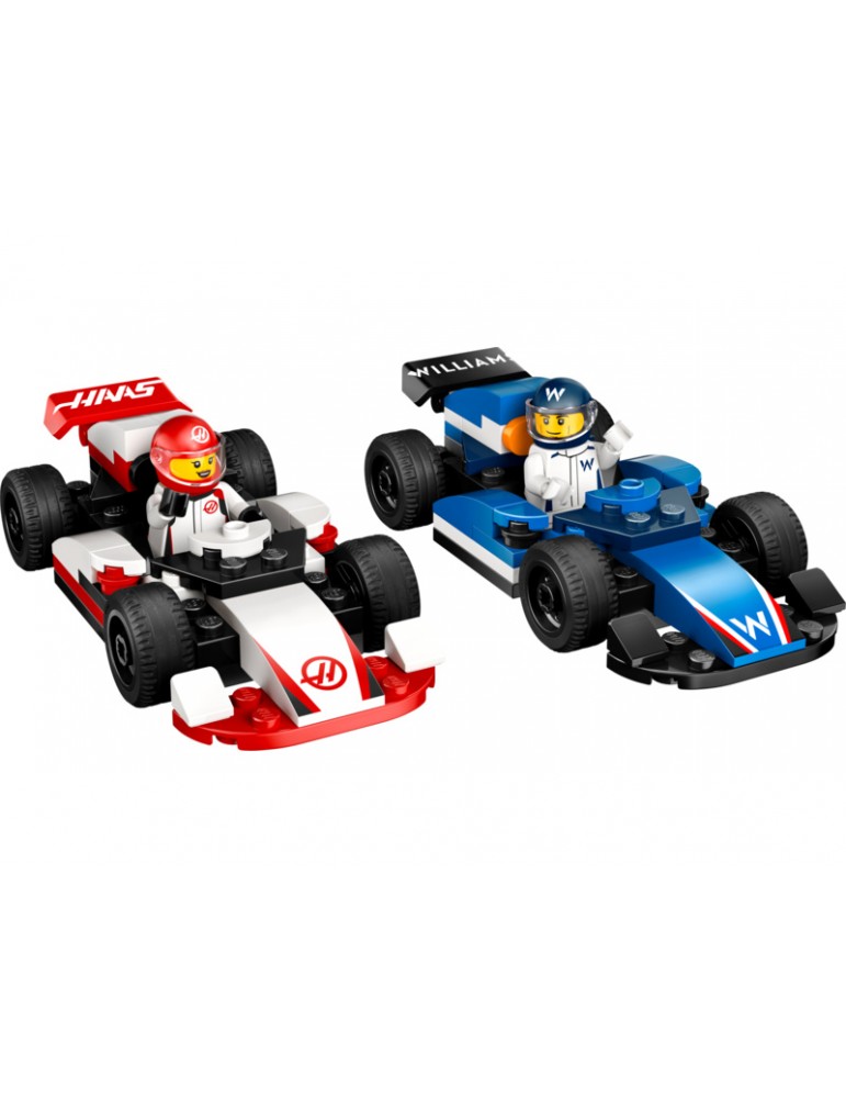 LEGO City - F1 Williams Racing & Haas F1 Race Cars