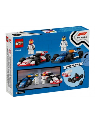 LEGO City - F1 Williams Racing & Haas F1 Race Cars