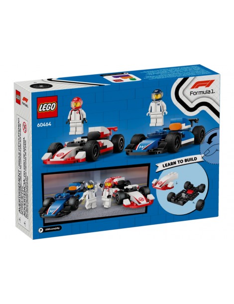 LEGO City - F1 Williams Racing & Haas F1 Race Cars