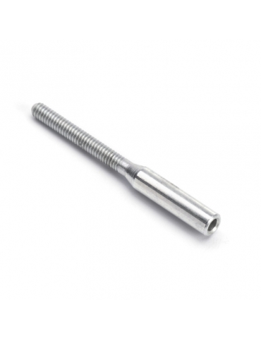 Plieninės movos su sriegiu, M2, d 1,6 mm, 10 vnt.