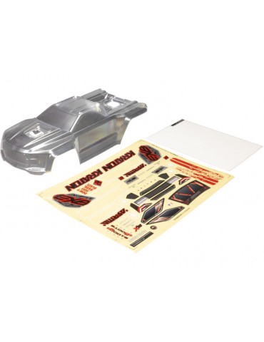 Arrma 1/8 Clear Body with Decals: KRATON 6S BLX V6 Body