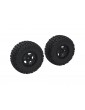 Arrma Dboots Fortress SC Tire Set Glued, Black (2)
