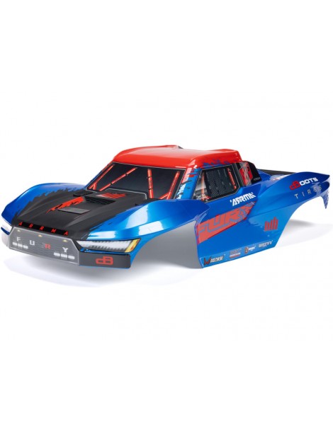 Arrma 1/10 FURY Painted Decaled Trimmed Body Set, Blue