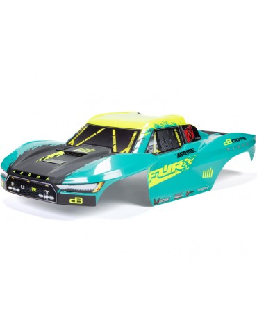 Arrma 1/10 FURY Painted Decaled Trimmed Body Set, Green