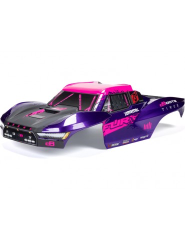 Arrma 1/10 FURY Painted Decaled Trimmed Body Set, Purple