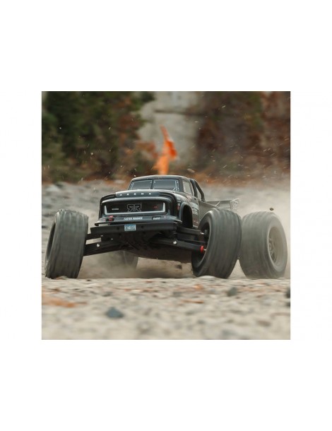 Arrma 1/8 NOTORIOUS 6S V6 4X4 BLX Brushless Stunt Truck RTR, Black