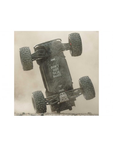 Arrma 1/8 NOTORIOUS 6S V6 4X4 BLX Brushless Stunt Truck RTR, Black