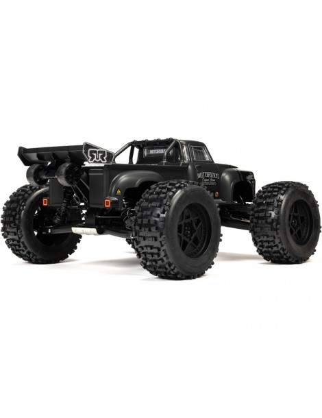 Arrma 1/8 NOTORIOUS 6S V6 4X4 BLX Brushless Stunt Truck RTR, Black