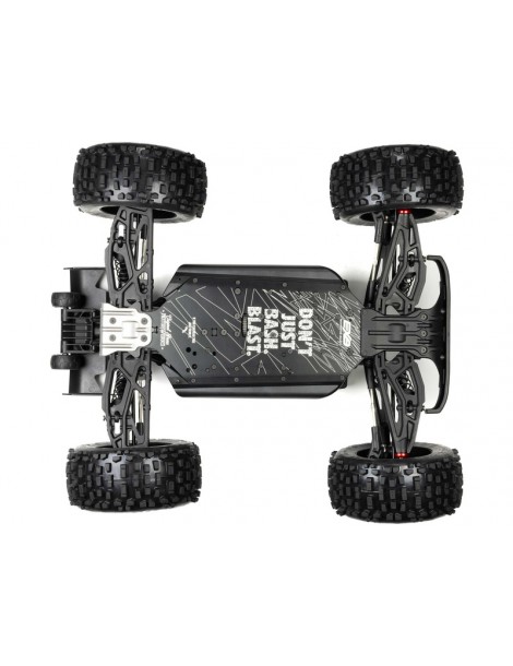 Arrma 1/8 NOTORIOUS 6S V6 4X4 BLX Brushless Stunt Truck RTR, Black