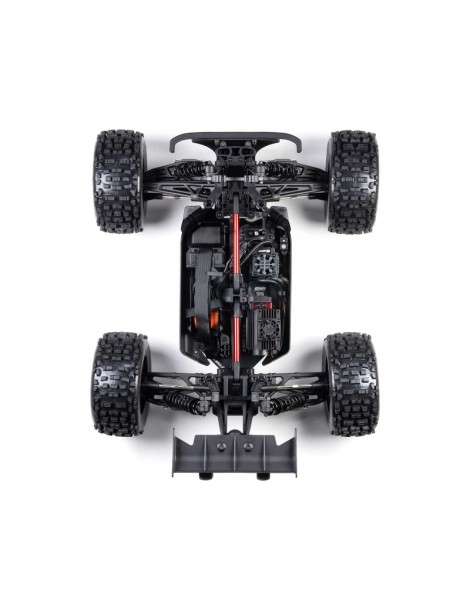 Arrma 1/8 NOTORIOUS 6S V6 4X4 BLX Brushless Stunt Truck RTR, Black