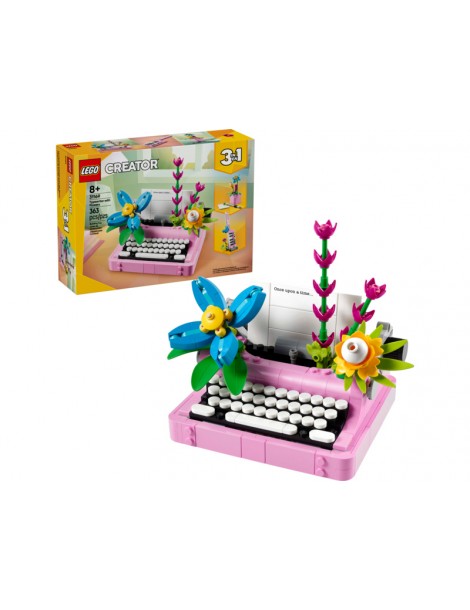 LEGO Creator - Typewriter with Flowers