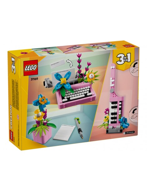LEGO Creator - Typewriter with Flowers