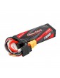 Akumuliatorius „Lipo Gens ace G-Tech 1100mAh 11.1V 3S1P 60C GRP-76 Hardcase“ XT60