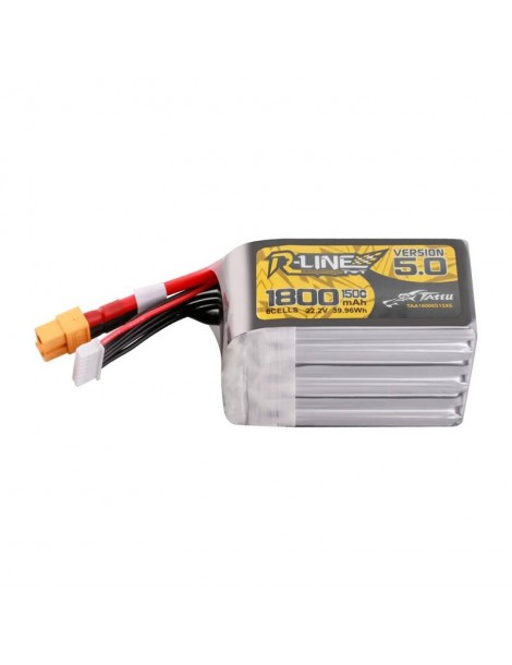 Akumuliatorius „Lipo Tattu R-Line Version 5.0“ 1800mAh 22.2V 150C 6S XT60