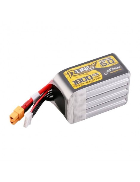 Akumuliatorius „Lipo Tattu R-Line Version 5.0“ 1800mAh 22.2V 150C 6S XT60