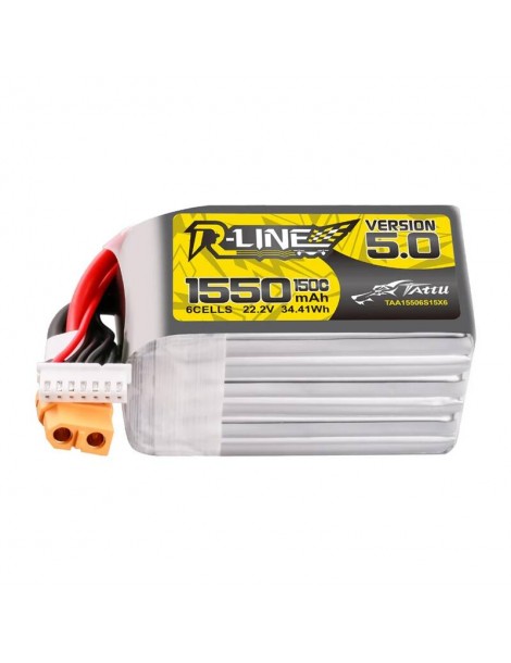 Akumuliatorius „Lipo Tattu R-Line Version 5.0“ 1550mAh 22.2V 150C 6S XT60