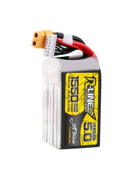 Akumuliatorius „Lipo Tattu R-Line Version 5.0“ 1550mAh 22.2V 150C 6S XT60