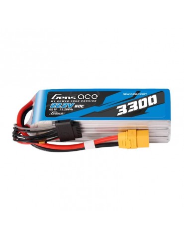 Akumuliatorius Lipo Gens Ace G-Tech 3300mAh 22.2V 60C 6S1P XT90