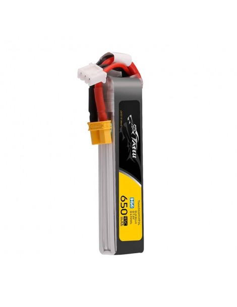 Akumuliatorius Lipo Tattu 2s 650mAh 95C 7.6V HV z XT30 Long-Pack