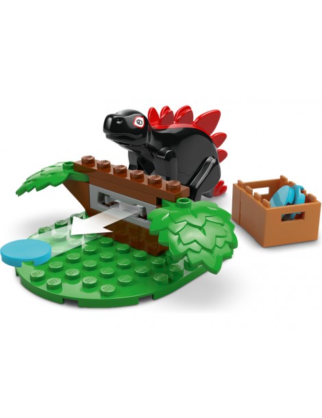 LEGO Marvel - Voriuko ir Gobio velociraptoriaus kova namelio medyje būstinėje