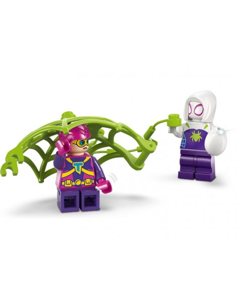 LEGO Marvel - Voriuko ir Gobio velociraptoriaus kova namelio medyje būstinėje