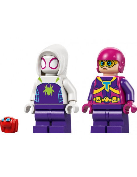 LEGO Marvel - Voriuko ir Gobio velociraptoriaus kova namelio medyje būstinėje