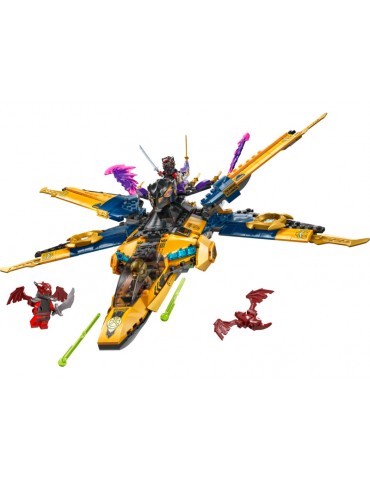LEGO Ninjago - Raso ir Arino audros superlėktuvas