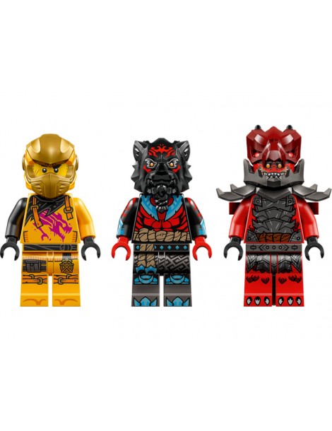 LEGO Ninjago - Raso ir Arino audros superlėktuvas