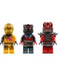 LEGO Ninjago - Raso ir Arino audros superlėktuvas