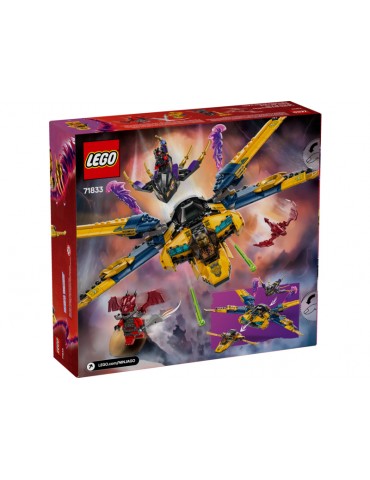 LEGO Ninjago - Raso ir Arino audros superlėktuvas