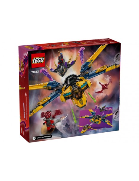 LEGO Ninjago - Raso ir Arino audros superlėktuvas