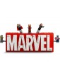 LEGO Marvel - MARVEL logotipas ir minifigūrėlės