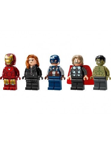 LEGO Marvel - MARVEL logotipas ir minifigūrėlės