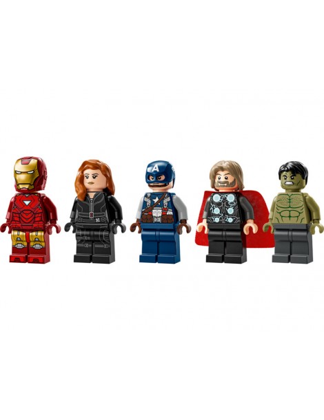 LEGO Marvel - MARVEL logotipas ir minifigūrėlės