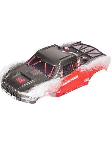 Arrma SENTON Clipless Painted Decaled Trimmed Body, Red