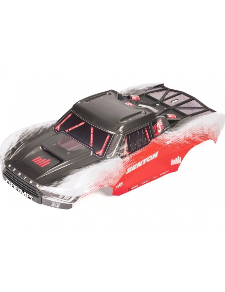 Arrma SENTON Clipless Painted Decaled Trimmed Body, Red