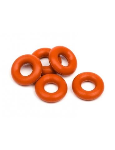 HPI Silicone O-Ring P-3 (Red/5vnt.)