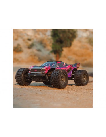 RC modelis Arrma 1/10 Vortex 223S BLX 1:10 4WD RTR DSC Violetinė