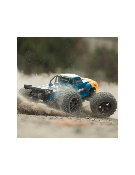 Arrma 1/8 NOTORIOUS 6S V6 4X4 BLX Brushless Stunt Truck RTR, Blue