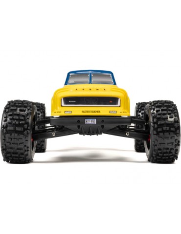 Arrma 1/8 NOTORIOUS 6S V6 4X4 BLX Brushless Stunt Truck RTR, Blue