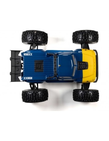 Arrma 1/8 NOTORIOUS 6S V6 4X4 BLX Brushless Stunt Truck RTR, Blue