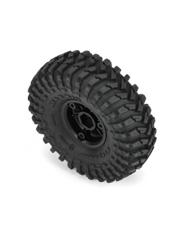 1/24 Maxxis Trepador F/R 1.0" Tires MTD 7mm Black Holcomb (4)