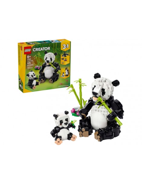 LEGO Creator - Laukiniai gyvūnai: pandų šeima
