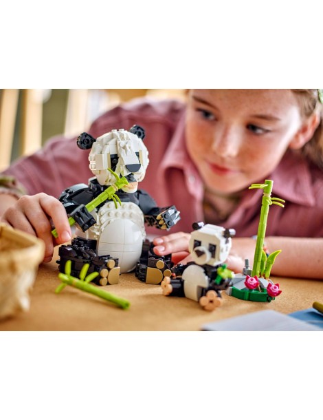 LEGO Creator - Laukiniai gyvūnai: pandų šeima