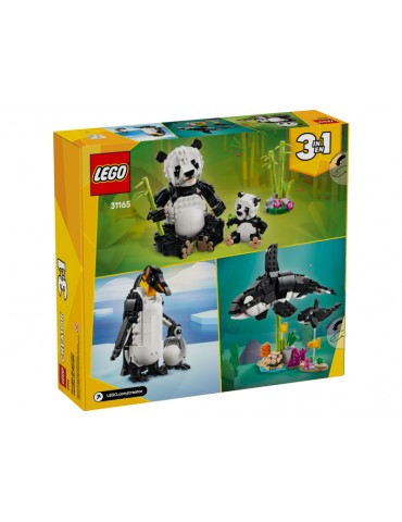 LEGO Creator - Laukiniai gyvūnai: pandų šeima