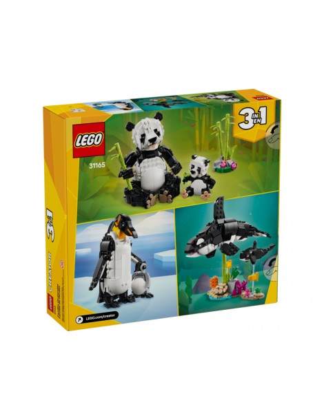 LEGO Creator - Laukiniai gyvūnai: pandų šeima